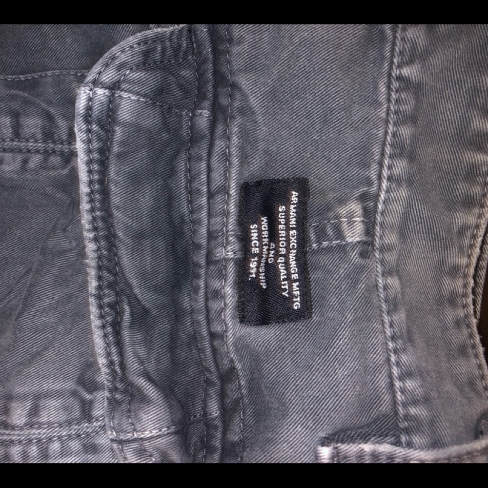Men Armani cargo pants